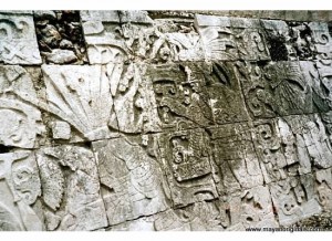 Mayan Wall Engravings